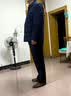 皮尔卡丹轻薄羽绒服男士短款夹克式翻领保暖防寒服冬季外套男商务休闲男装 藏青色 【新国标羽绒服】 XL (180) 【建议125-140斤】 实拍图