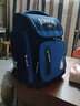 巴布豆儿童书包小学生书包1-6年级背包轻便男孩开学女童英伦风双肩包韩版6-12周岁防水护脊双肩背包 22073蓝色大号4-6年级 实拍图