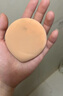 Ayotata粉扑棉花糖气垫粉扑不吃粉粉底液干湿两用植绒海绵扑化妆棉 100分粉扑 1枚 （水滴绿色XL） 实拍图