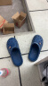 大嘴猴（paul frank）洞洞鞋凉鞋男拖鞋 户外休闲旅行两穿沙滩鞋舒适耐磨透气包头 蓝色（男款） 42-43 （标准码） 实拍图