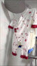 南极人（Nanjiren）童装儿童纯棉婴儿连体衣四季男女宝宝衣服新生儿哈衣满月礼服 大红平安喜乐纯棉连体衣-和服LQ 52 (新生儿专属) 晒单实拍图