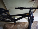 萨瓦 萨瓦碳纤维山地车超轻内走线自行车喜玛诺变速油刹男女越野迪卡2 灰黑U6000-18速 27.5*17 建议165-175cm 实拍图