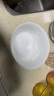 斯凯绨（Sky Top）陶瓷面碗骨瓷汤碗米饭碗家用餐具纯白6英寸4件套装 实拍图