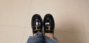 TOD'S【特惠6折】官方女士TIMELESS大T扣皮革乐福鞋高跟单鞋 黑色 37 实拍图