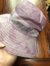 畅印 渔夫帽子女夏天中老年人妈妈遮阳帽薄凉帽遮阳盆帽夏季奶奶透气太阳帽叶子 浅紫_均码可调节 实拍图