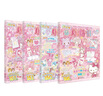 Kitty和她的小伙伴们泡泡贴纸 闪闪亮小粉书 Hello Kitty系列 折纸绘本手工涂色贴纸游戏书 3-6岁孩子益智游戏成长图书粉色可爱风 套装4册 实拍图