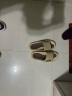 回力运动拖鞋男浴室内户外减震不易滑厚底凉拖鞋HL39651卡其色44-45码 晒单实拍图