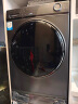海尔（Haier）SL6洗烘套装 10KG精华洗滚筒洗衣机+双擎热泵烘干机 1.1洗净比 全隐晶彩屏 除毛洗特渍洗 SL6+81 实拍图