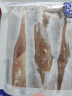 海鲜颂鲜活冷冻鱿鱼 笔管鱼小管海兔子 新鲜鱿鱼须海鲜水产火锅烧烤食材 1kg（500g*2） 实拍图