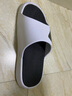 匹克（PEAK）态极拖鞋男女春夏太极防滑国潮一字拖户外沙滩百搭运动凉鞋 大白/黑色【简约】 40 实拍图
