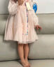 戴维贝拉（DAVE＆BELLA）童装汉服裙子女童连衣裙小童网纱裙儿童连衣裙春装新款幼儿服装 粉色 140 cm（建议身高130-140cm） 实拍图