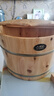 古希诺（GUXINUO） 古希诺 香柏木泡脚桶木桶家用泡脚盆木盆洗脚盆实木足浴盆木桶 25cm加厚双耳桶+盖+按摩珠+艾草 实拍图