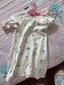wua·wua婴儿衣服秋季宝宝睡袍夹棉防踢护肚夏季空调服睡衣睡袋秋冬连体衣 【四季 适宜20-28度】粉森林 90 实拍图
