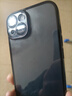 闪魔【自带镜头膜】适用iphone15系列手机壳 苹果保护套 镜头全包透明防摔硅胶气囊电镀男女款 15【深空黑】自带镜头膜 实拍图