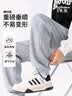 班尼路（Baleno）华夫格裤子男秋季重磅高街韩系简约束脚裤男黑色潮流休闲长裤潮 实拍图