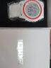 时刻美（skmei）手表运动户外超薄夜光儿童学生青少年电子腕表新年礼物 1206白色 实拍图