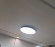 四季沐歌（MICOE）照明吸顶灯led卧室灯具套餐全屋客厅灯饰阳台过道餐厅薄现代简约 【全光谱】φ50CM三色45瓦-黑 实拍图
