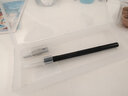 得力（deli） 刻纸雕刻刀手工剪纸刻刀学生可用套装纸雕模型刀具雕花笔刀 【黑色】25°雕刻刀（附带30枚刀片） 实拍图