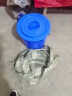 Naliya大号加厚塑料水桶圆桶食品级储水桶白色家用特大容量发酵胶桶132 蓝色50L桶（可装水约70斤） 有盖 实拍图