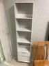 第一森林（First Forest）书架窄缝实木腿落地一体靠墙客厅置物架收纳储物柜书柜 【加宽】田园橡木色50*30*150cm 实拍图