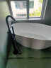 浪鲸（SSWW）卫浴人造石浴缸家用成人独立式薄边椭圆形民宿酒店泡澡深泡浴池缸 1.4m 实拍图