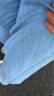 恺吉锐冰丝牛仔裤女夏季薄款宽松天丝高腰垂感拖地长裤小个子 浅蓝色 高质量有弹  浅蓝阔腿裤 M 95-110 实拍图