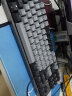 DURGOD 杜伽87/104键笔记本电脑PBT键帽机械键盘全键无冲（办公游戏电竞吃鸡键盘） TAURUS K320深空灰 樱桃轴 无光 红轴 实拍图