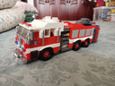 星堡积木城市消防救援队消防云梯车喷水车积木拼插模型消防员拼装玩具儿童 【03031】云梯消防车711颗粒 实拍图