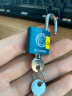 梅花（BLOSSOM）抽屉锁挂锁工具箱室内小锁宿舍柜子门锁电表箱锁BC2925蓝25MM 实拍图