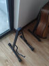 名森吉他架稳固防滑吉他支架贝斯琵琶通用架子 A型吉他架黑色 实拍图