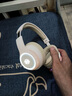 昭翼 发光蓝牙耳机头戴式无线音乐游戏电竞降噪HiFi高音质可插卡折叠长续航耳麦适配苹果安卓手机电脑 白色丨升级版+16GB内存卡+读卡器 实拍图