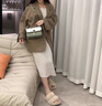 CAKNLS&KALRY轻奢包包女款2025年单肩包斜挎女包520情人节生日礼物送女友老婆 抹茶绿 礼盒装 实拍图