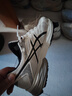 亚瑟士ASICS男鞋网面跑步鞋缓震跑鞋透气舒适运动鞋 GEL-FLUX 4 桦木色/黑色 41.5 实拍图