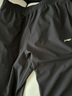 李宁（LI-NING）运动裤男裤夏季速干裤子轻薄款透气冰丝大码宽松休闲梭织运动长裤 速干束脚-黑色 3XL /190 (190斤-205斤) 实拍图