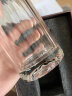 塔驰密司(Touch Miss)高档手工双层隔热玻璃杯泡茶杯办公商务男士透明便携水晶茶杯 380ML(锦瑟) 晒单实拍图