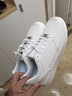 回力男鞋秋季板鞋男士百搭透气空军一号白色增高皮面运动休闲鞋子男 白色【经典百搭】 43 实拍图