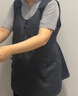 婧麒（JOYNCLEON）防辐射服孕妇装银纤维肚兜内穿衣服上班族大码工作服套装四季款 藏青色+55%银纤维肚兜 XXL 实拍图