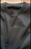 布先生佟大为同款圆领套头卫衣男士长袖秋冬上衣舒适百搭贴身KT01909 曜岩黑 L /175 实拍图