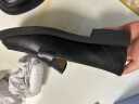 天美意女鞋英伦风复古乐福鞋硬币女皮单鞋新款春季AG003AA3预售 黑色 38 晒单实拍图