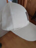 华臣羊 帽子男韩版潮帽子男女通用春夏季户外防晒太阳帽男士遮阳帽秋季 白色 中标米 可调节 实拍图