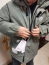 鸭鸭（YAYA）羽绒服男士短款冬季新款连帽户外商务休闲加厚工装防寒服上衣外套 YE4B704292D咖啡色 XL (180) 实拍图