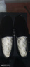 金利来（Goldlion）男鞋一脚蹬豆豆鞋舒适乐福鞋商务休闲皮鞋57101035001A-黑色-42码 实拍图