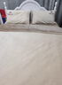 雅鹿牛奶绒四件套冬季加绒床单床笠款双面绒被套珊瑚绒床上用品套件三 羽梦-宾利蓝【双面加厚暖绒】 1.8m 床单款 四件套-被套200*230cm 实拍图