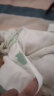 爱贝迪拉（AIBEDILA）婴儿包单产房夏季薄款竹棉纱布襁褓布包巾包被抱被睡袋95cm兔 晒单实拍图