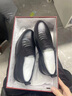 富贵鸟套脚皮鞋男鞋春季真皮商务休闲鞋镂空透气正装鞋软底职业工作鞋子 黑色 40 实拍图