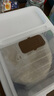 京东物流 米桶家用收纳防虫防潮密封食品级米缸米箱面粉储存罐 透明白咖 中号25斤 实拍图