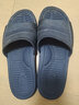 KENROLL科柔浴室防滑拖鞋男女情侣家居老人孕妇夏季舒适透气防臭凉拖 防水防油深蓝色 44-45 建议44/45码 实拍图