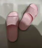 RED CRANE拖鞋女夏季新款eva居家室内踩屎感洗澡防滑软底凉拖鞋 粉红色 40-41 实拍图