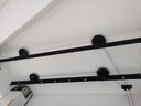 金贵夫人阳台手摇晾衣架家用升降晾衣杆室内手动晒衣架晒被子凉衣架晒衣服 1.5米黑【10个衣架+免费安装】 实拍图