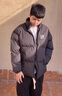 FAIR SPORT官方品牌棉服男士外套冬季新款棉衣男加棉加厚羽棉袄绒面包服 23666黑色(B) XL （建议135-150斤） 实拍图